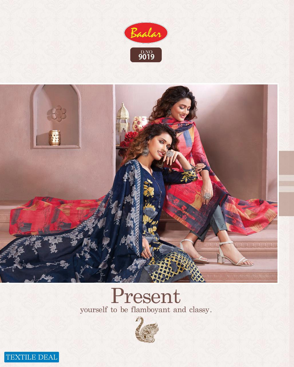 Baalar Zaara Vol-9 Wholesale Un Stitched Dress Material