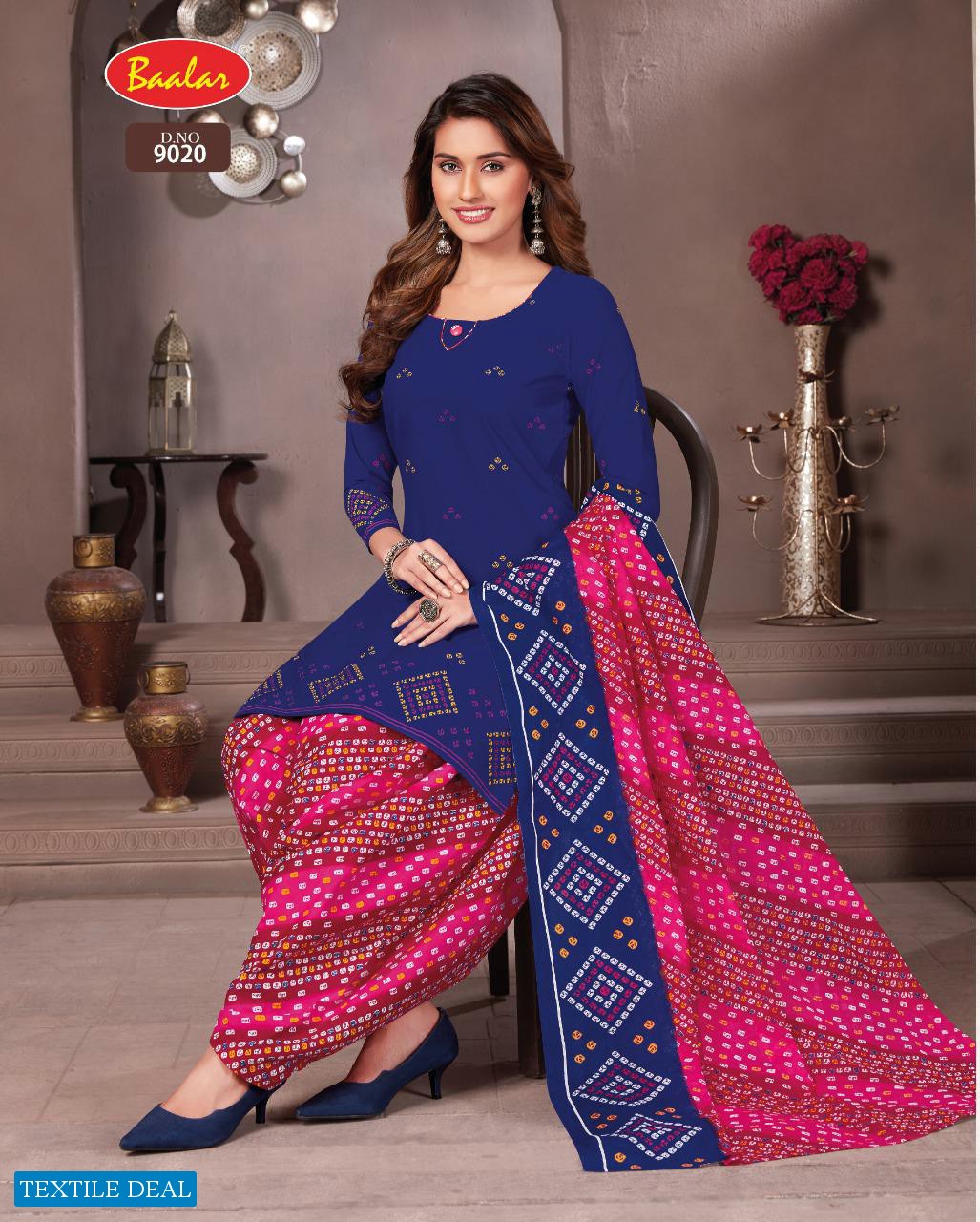 Baalar Zaara Vol-9 Wholesale Un Stitched Dress Material