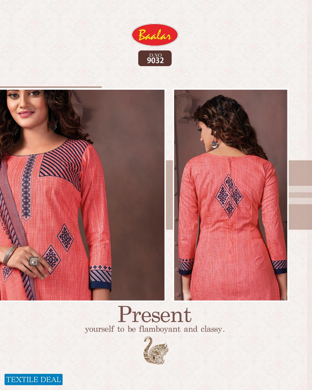 Baalar Zaara Vol-9 Wholesale Un Stitched Dress Material