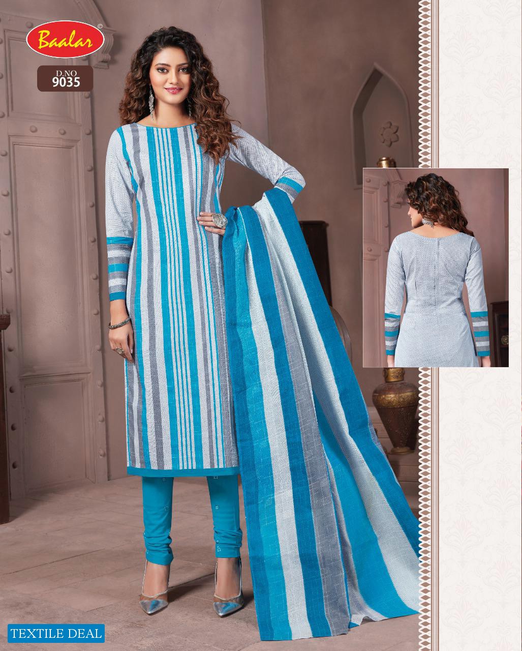 Baalar Zaara Vol-9 Wholesale Un Stitched Dress Material