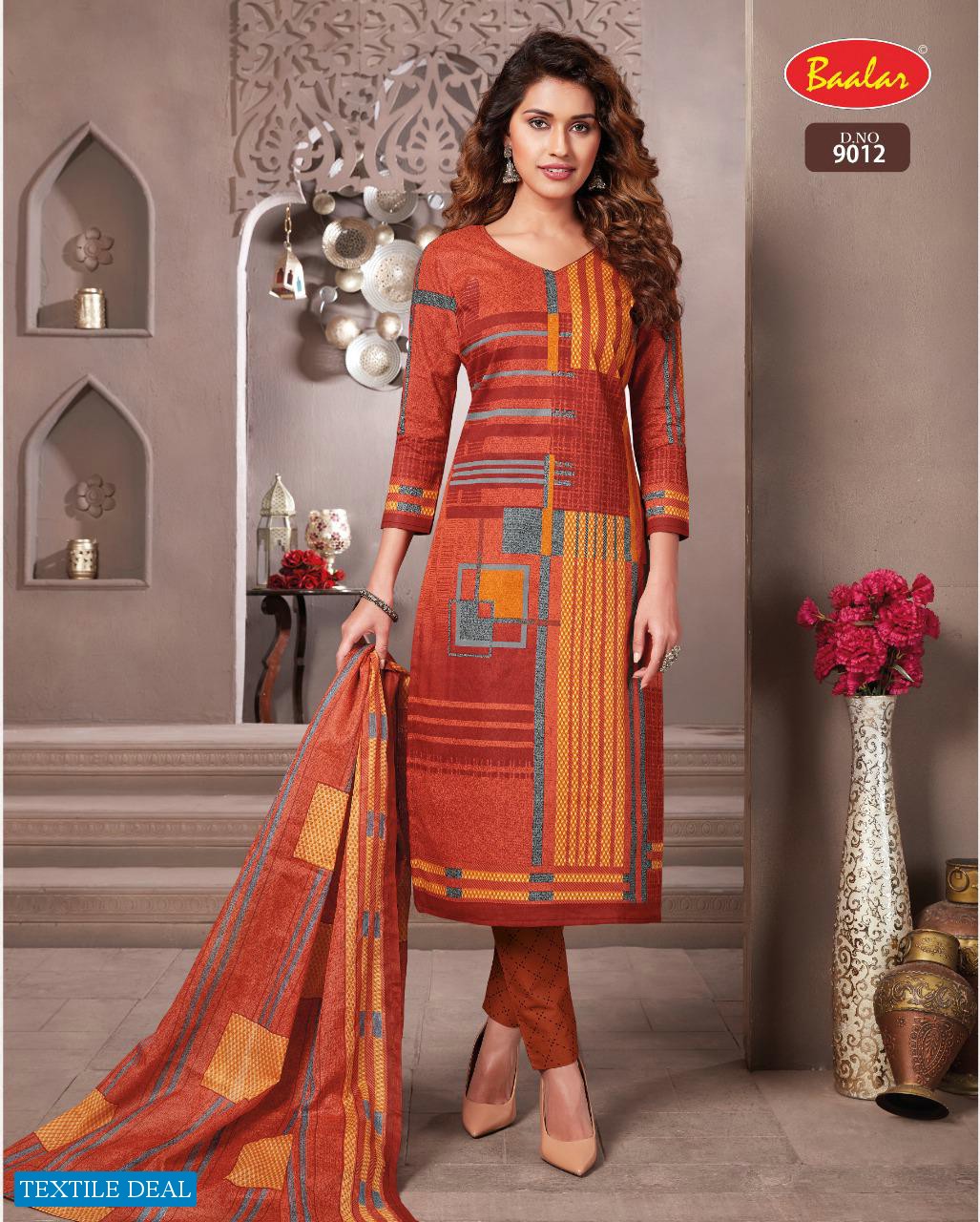 Baalar Zaara Vol-9 Wholesale Un Stitched Dress Material