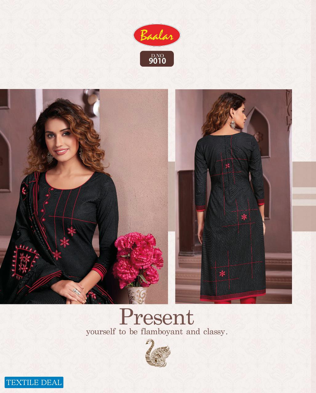 Baalar Zaara Vol-9 Wholesale Un Stitched Dress Material