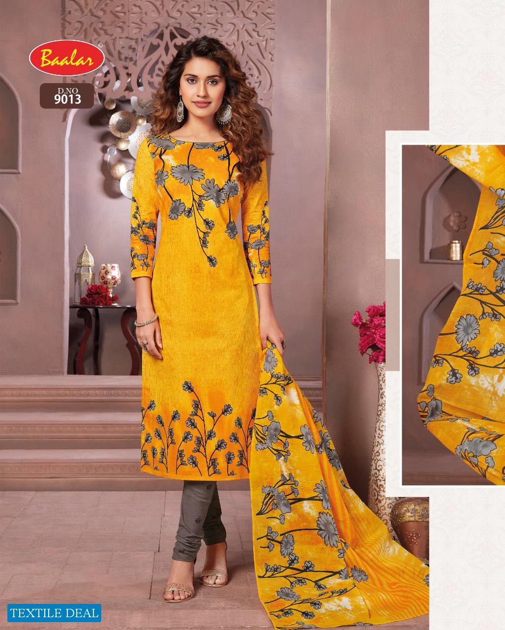 Baalar Zaara Vol-9 Wholesale Un Stitched Dress Material