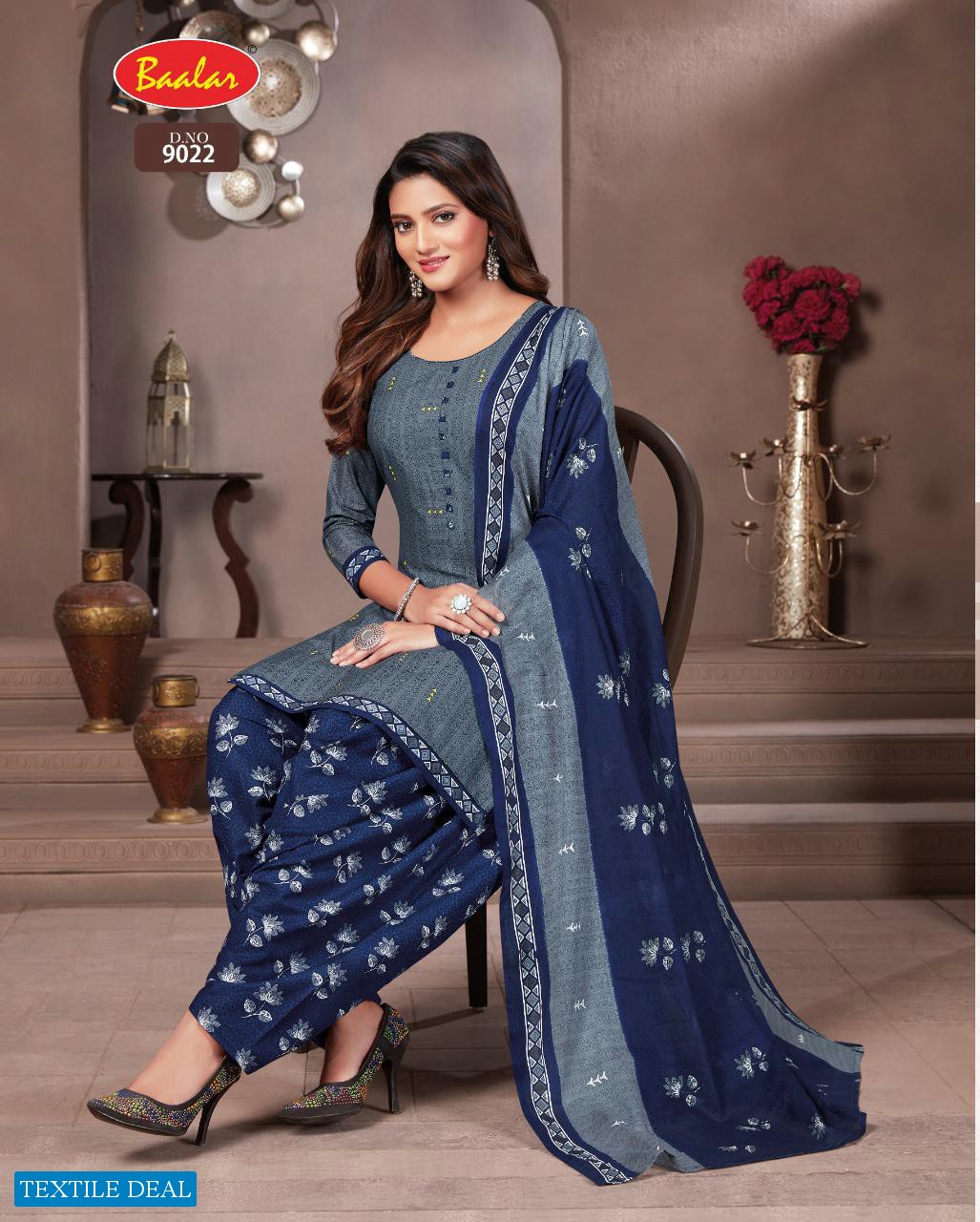 Baalar Zaara Vol-9 Wholesale Un Stitched Dress Material