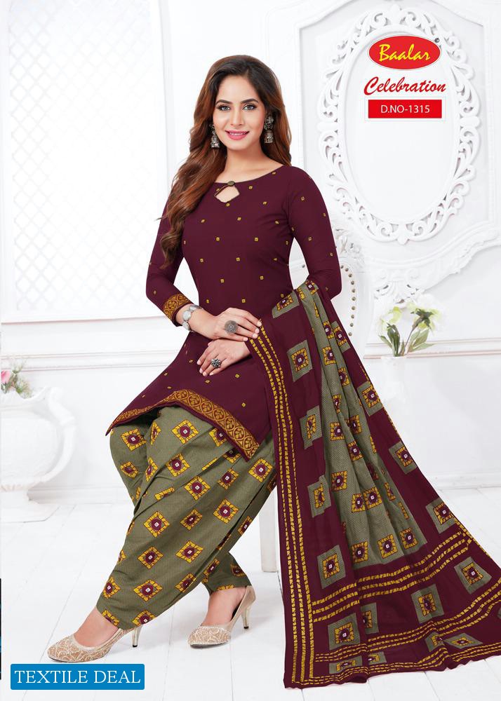 Balaar Celebration Patiyala Special Vol-13 Wholesale Printed Dress Material