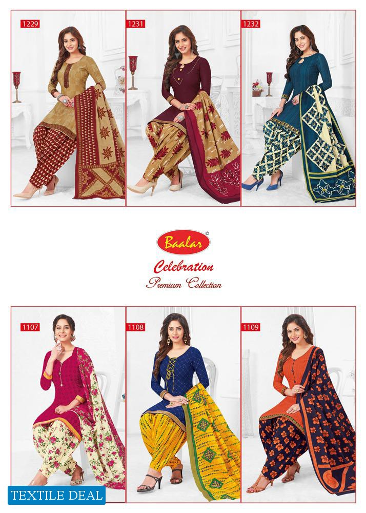 Balaar Celebration Patiyala Special Vol-13 Wholesale Printed Dress Material