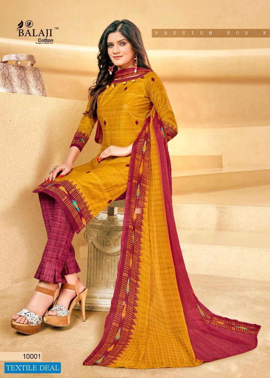 Balaji Arnika vol-10 Wholesale Dress Material