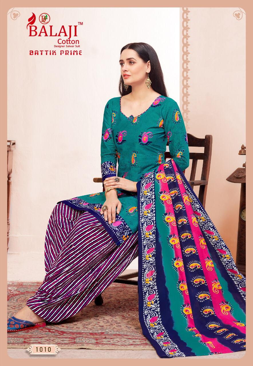 Balaji Batik Prime Vol-1 Wholesale Cotton Batik Dress Material