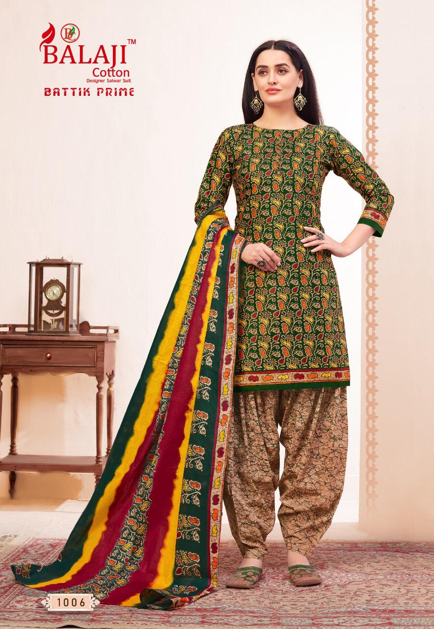 Balaji Batik Prime Vol-1 Wholesale Cotton Batik Dress Material
