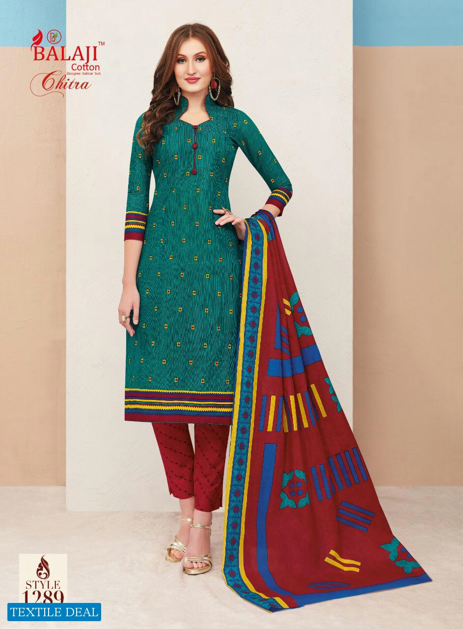 Balaji Chitra Vol-24 Wholesale printed Dress Material