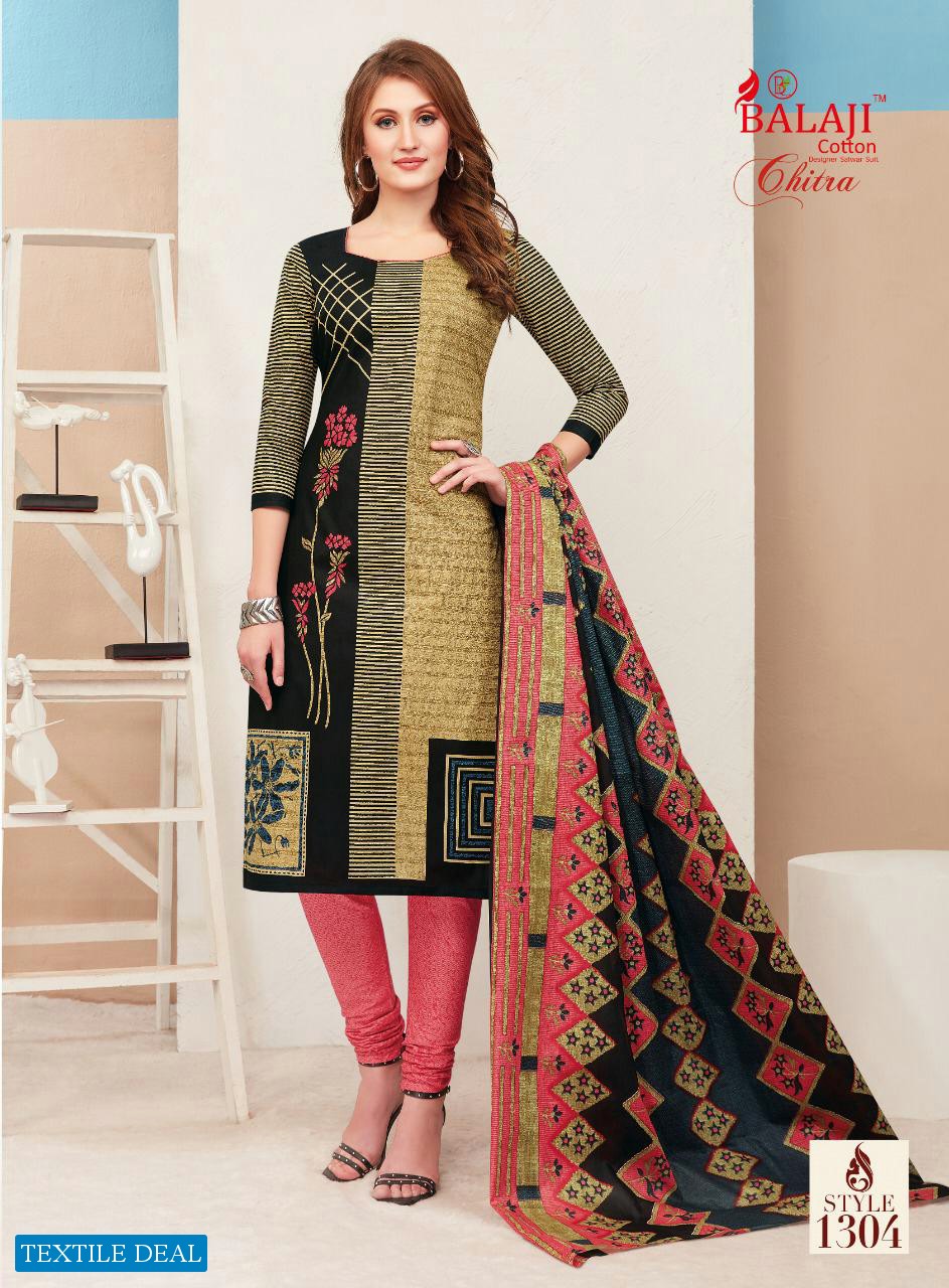 Balaji Chitra Vol-24 Wholesale printed Dress Material