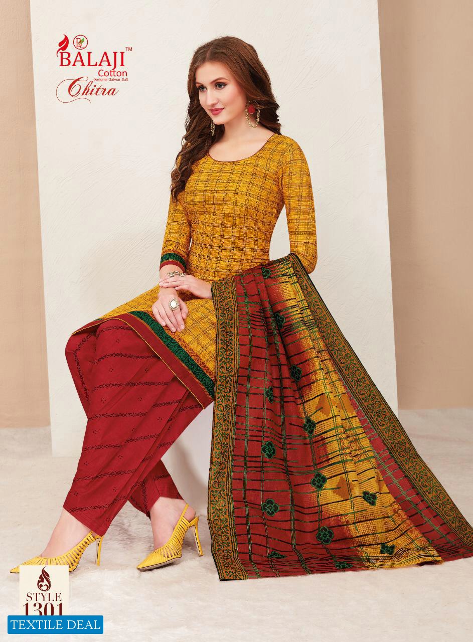 Balaji Chitra Vol-24 Wholesale printed Dress Material