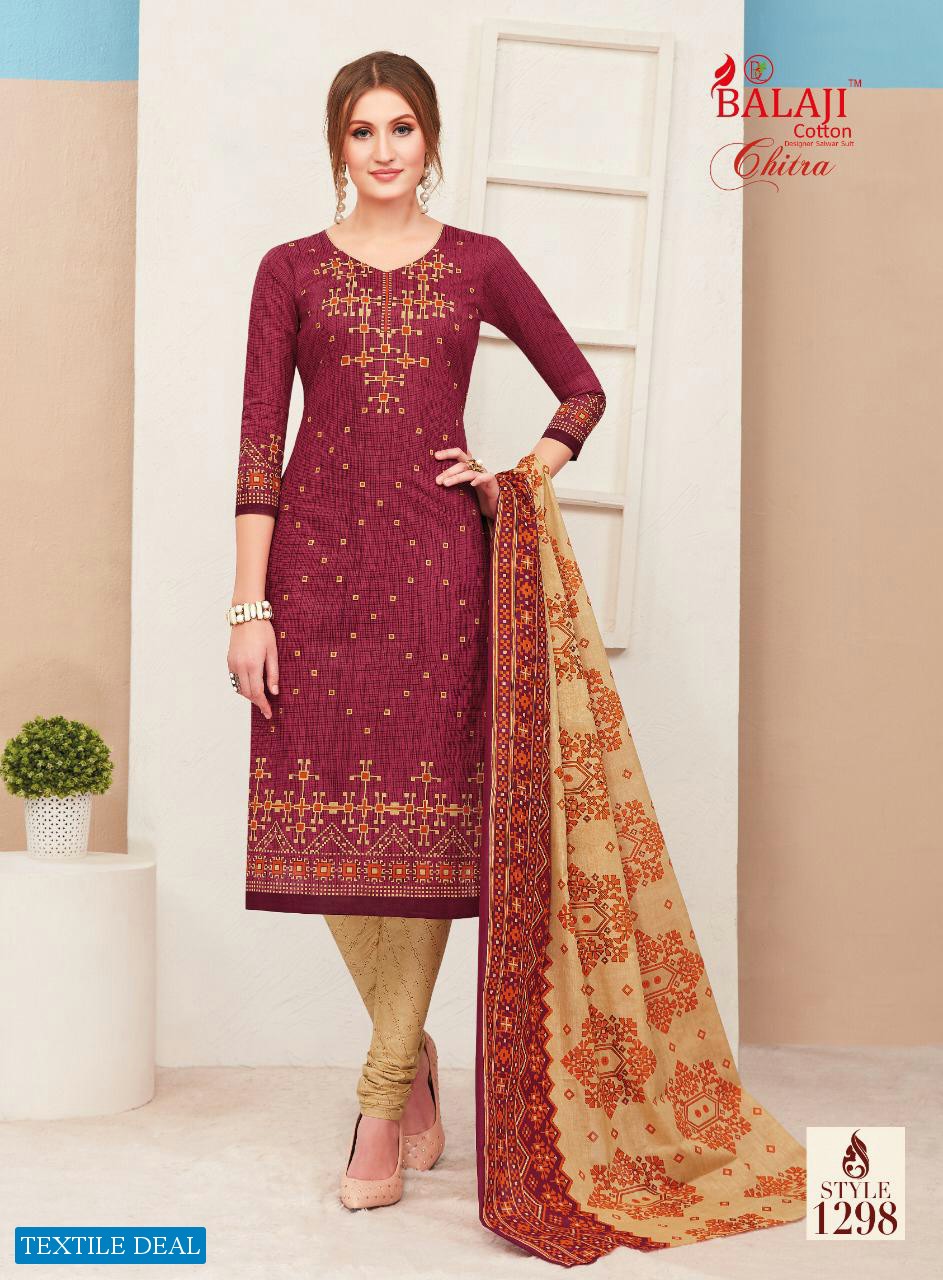 Balaji Chitra Vol-24 Wholesale printed Dress Material