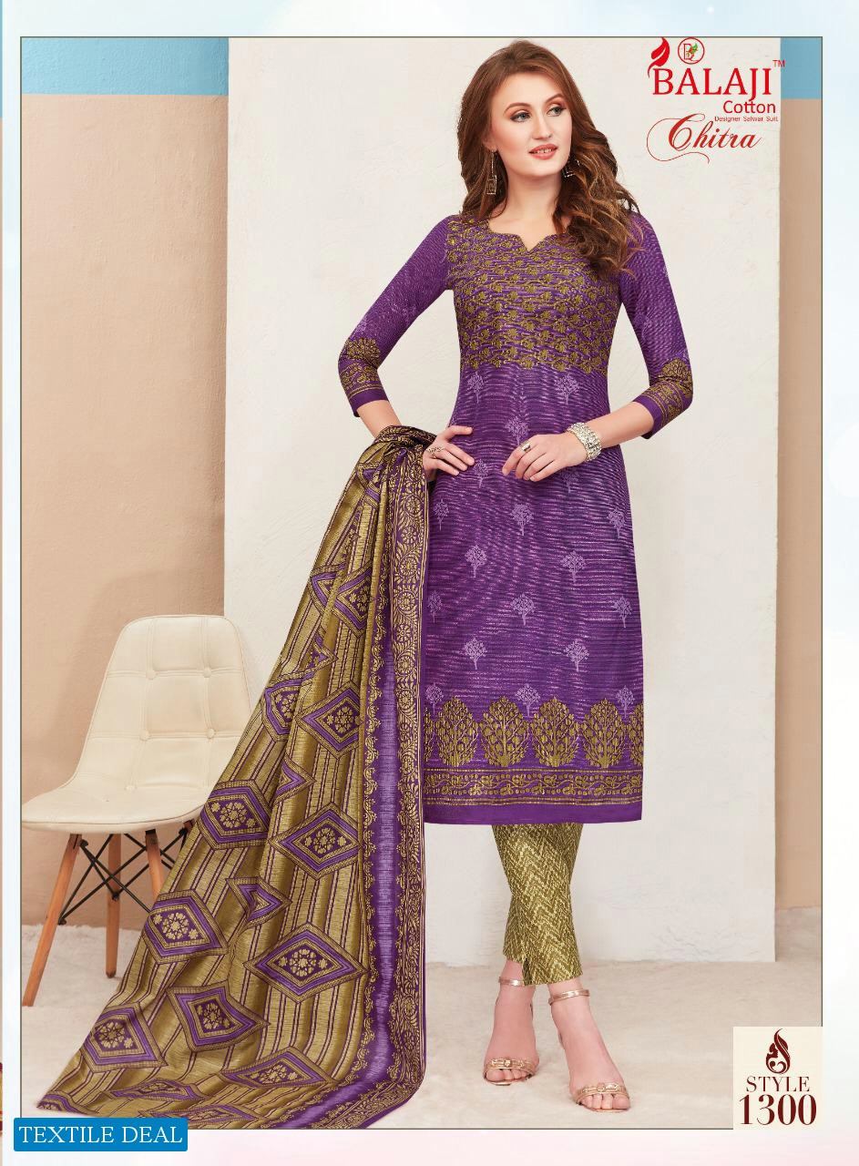 Balaji Chitra Vol-24 Wholesale printed Dress Material