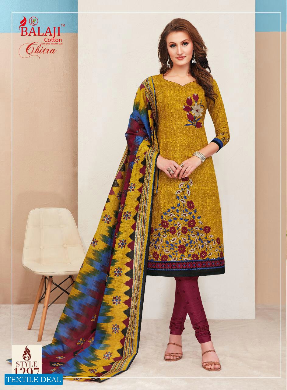 Balaji Chitra Vol-24 Wholesale printed Dress Material