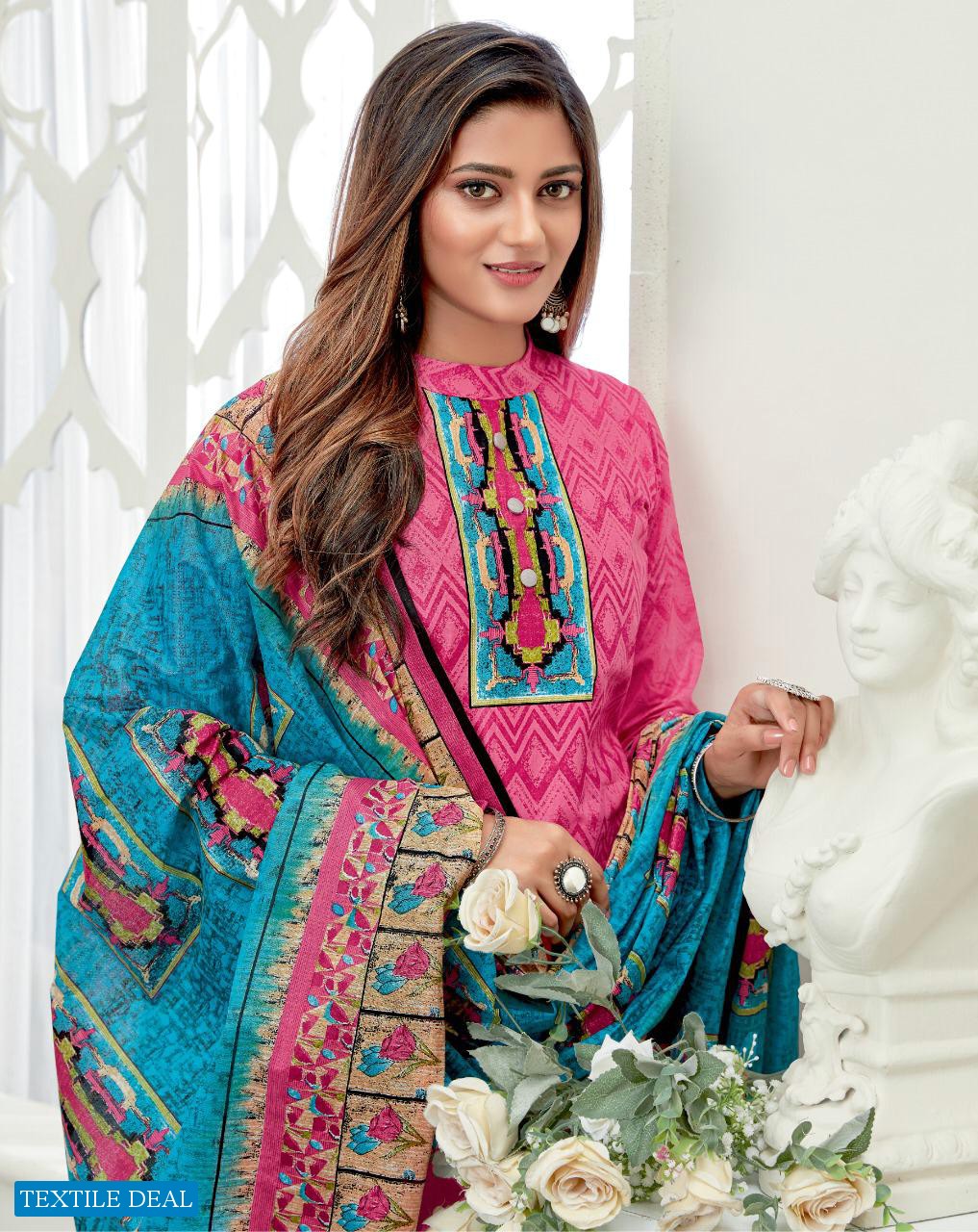 Balaji Chitra Vol-25 Wholesale Cotton Printed Dress Material