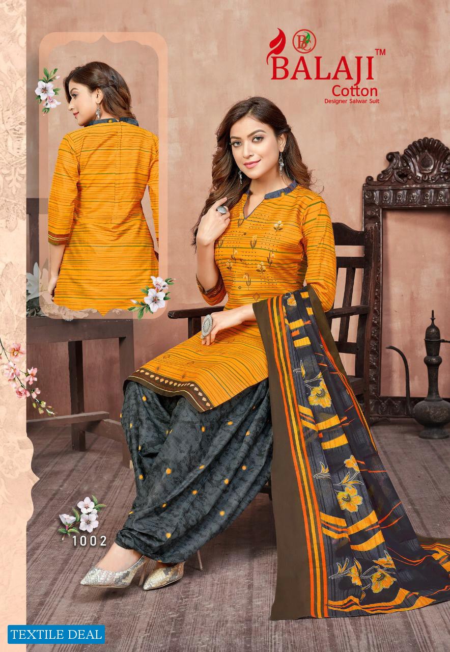 Balaji Hungama Vol-10 Wholesale Cotton Printed Dress Material