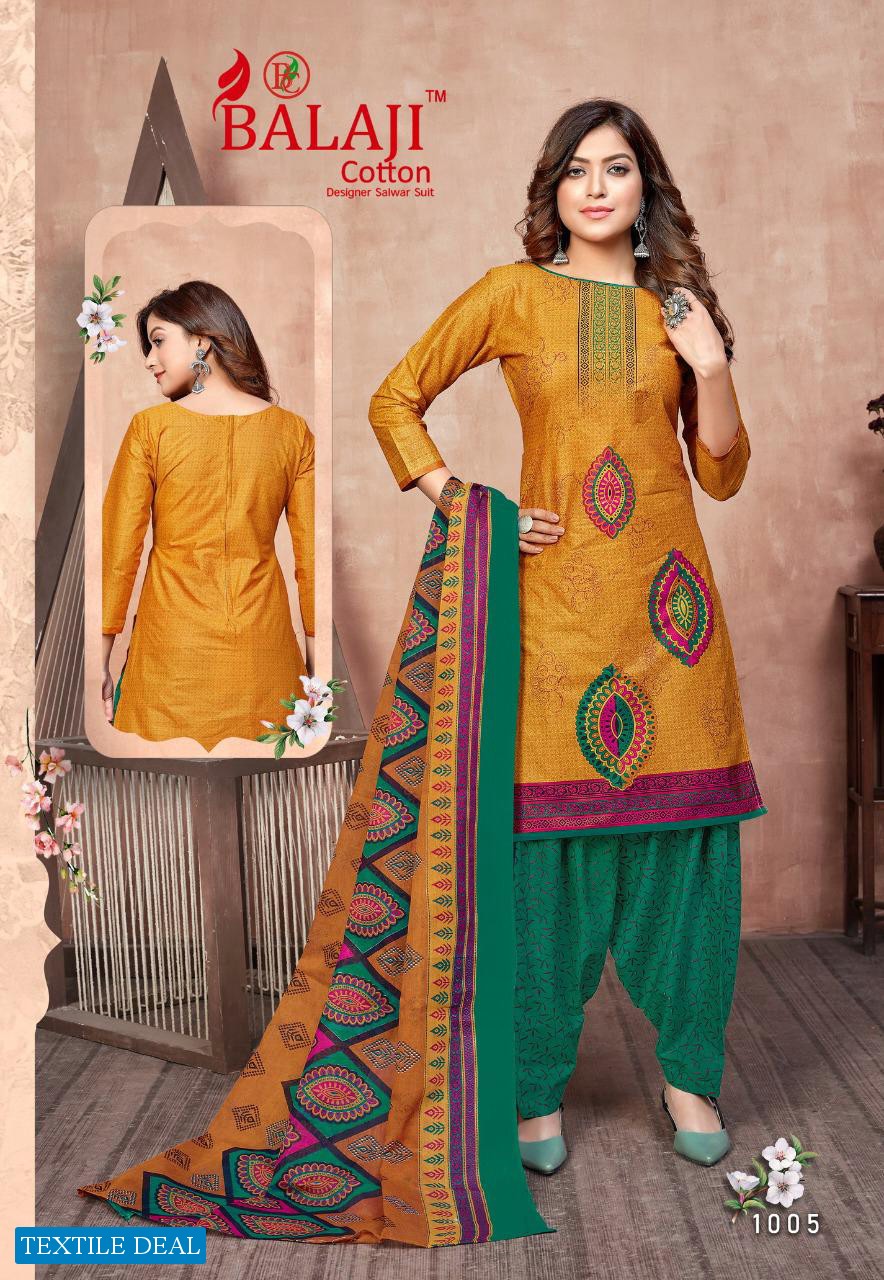 Balaji Hungama Vol-10 Wholesale Cotton Printed Dress Material