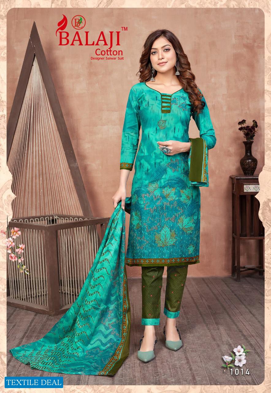 Balaji Hungama Vol-10 Wholesale Cotton Printed Dress Material