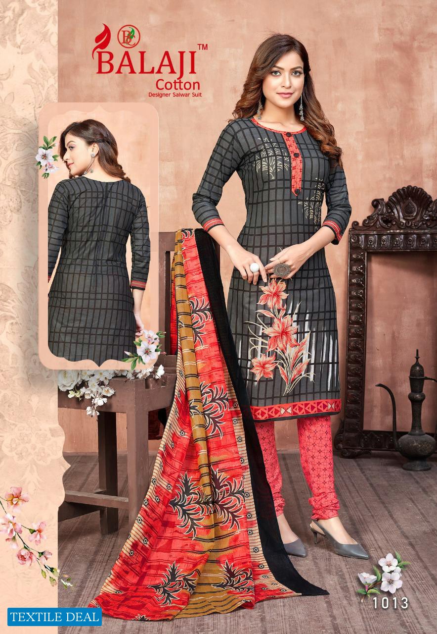 Balaji Hungama Vol-10 Wholesale Cotton Printed Dress Material