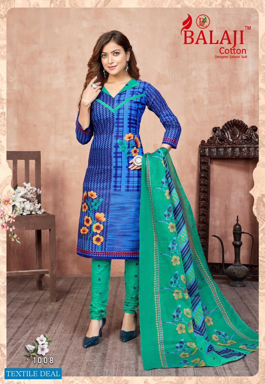Balaji Hungama Vol-10 Wholesale Cotton Printed Dress Material