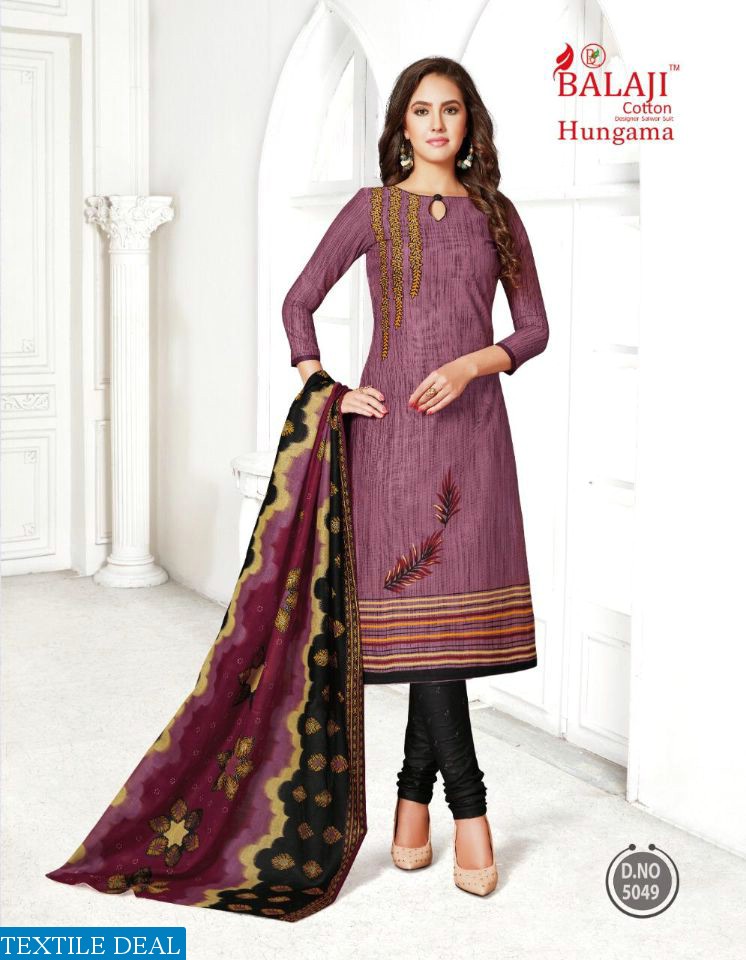 Balaji Hungama Vol-8 Wholesale Cotton Printed Dress Material
