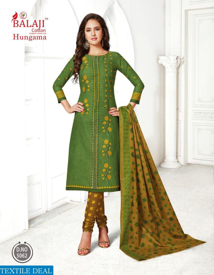 Balaji Hungama Vol-8 Wholesale Cotton Printed Dress Material