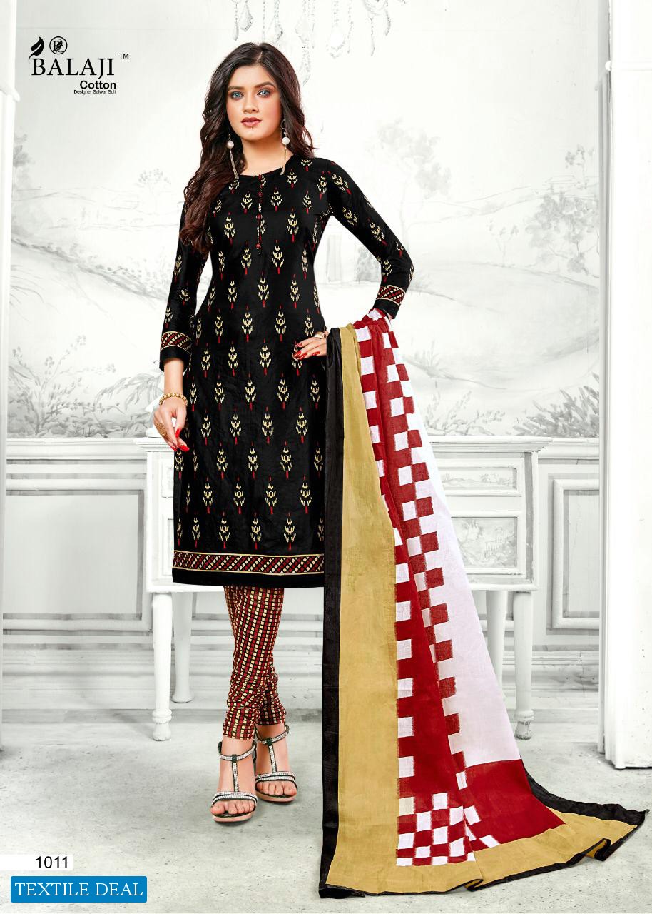 Balaji Ikkat Prime Wholesale Cotton Dress Material