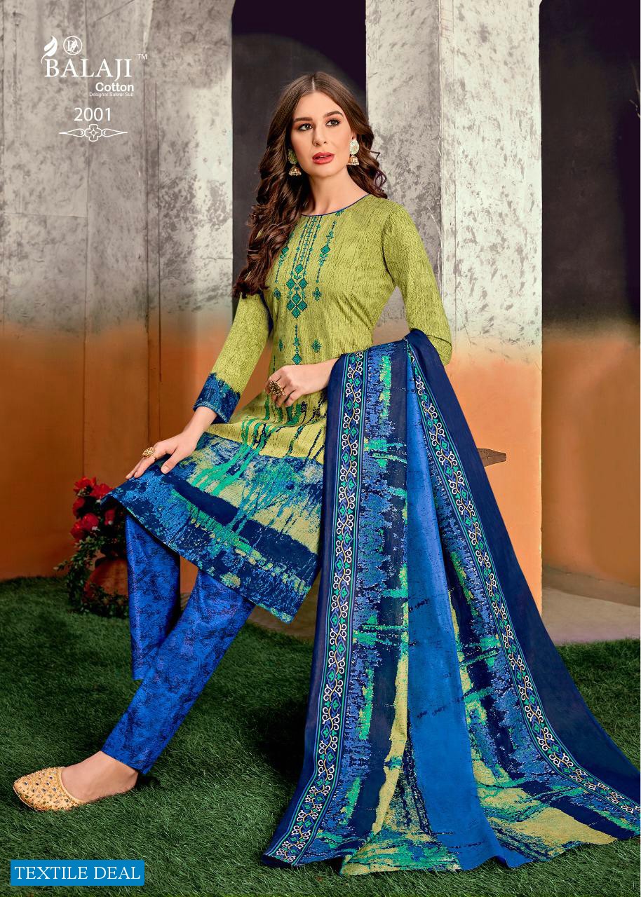 Balaji Kanika Vol-2 Wholesale Formal Printed Dress Material