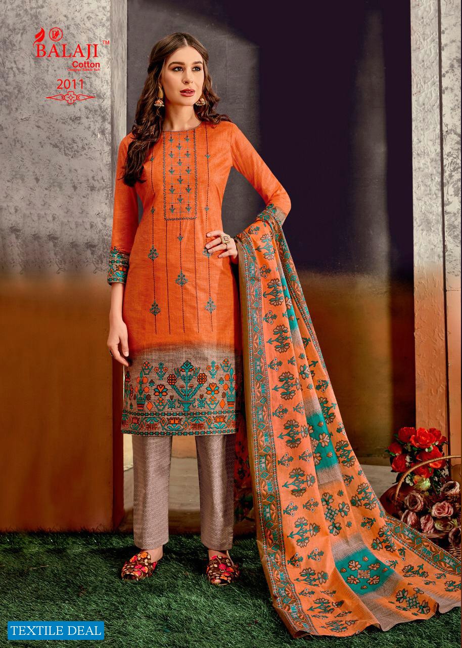 Balaji Kanika Vol-2 Wholesale Formal Printed Dress Material