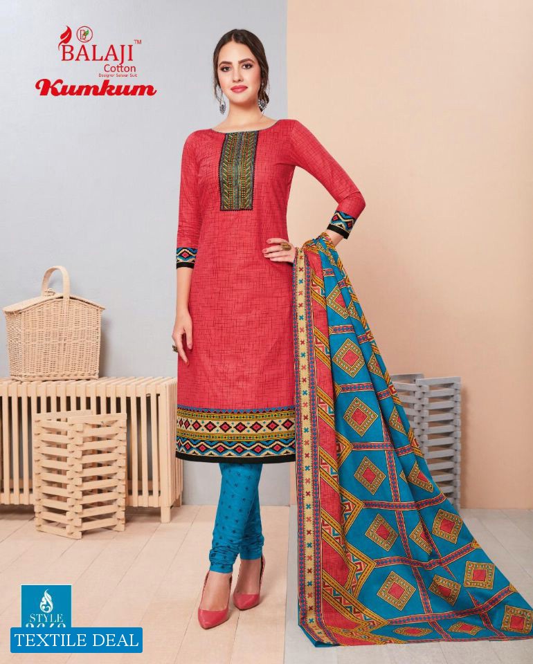Balaji Kumkum Vol-22 Wholesale Shopping Formal Woman Dress Material