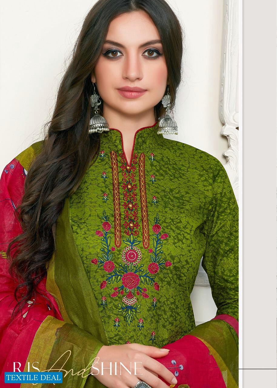 Balaji Rasberry patiyala Vol-2 Wholesale Dress Material