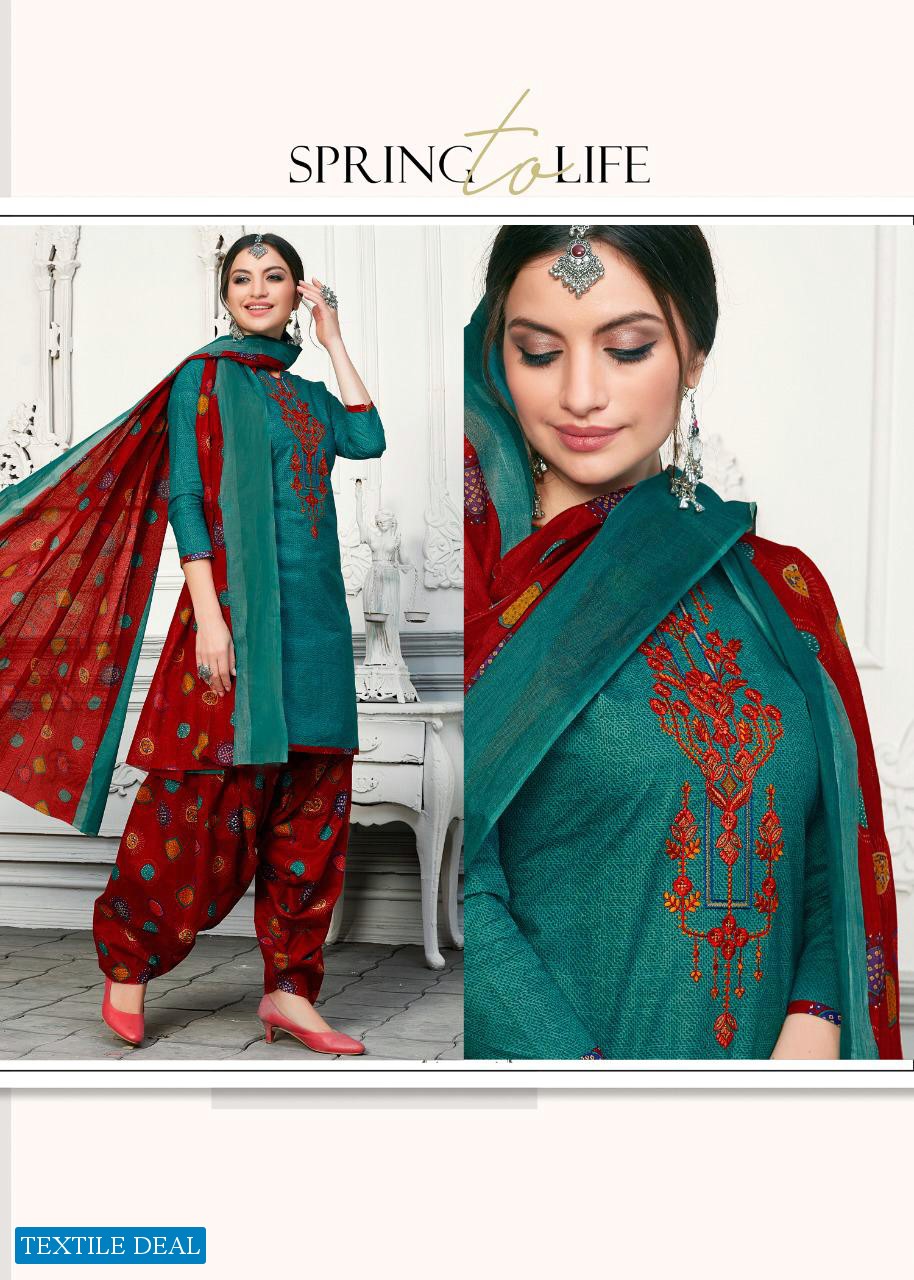 Balaji Rasberry patiyala Vol-2 Wholesale Dress Material