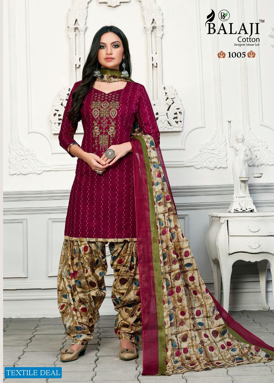 Balaji Rasberry patiyala Vol-2 Wholesale Dress Material