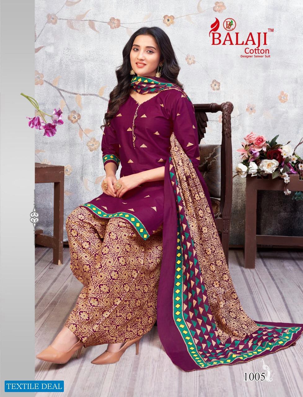 Balaji Sui Dhaga Vol-1 Wholesale Printed Dress Material