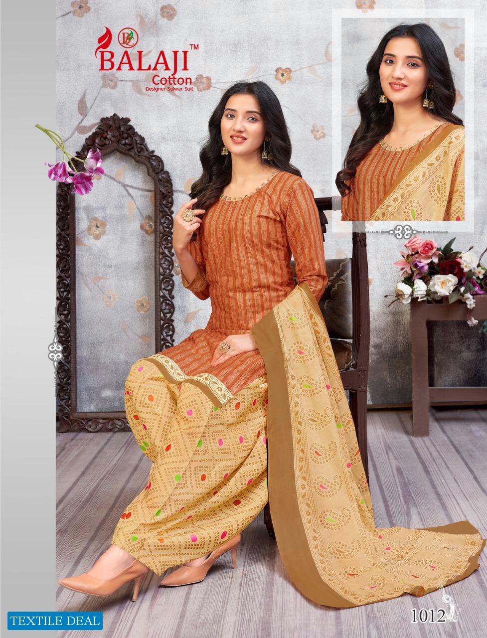 Balaji Sui Dhaga Vol-1 Wholesale Printed Dress Material