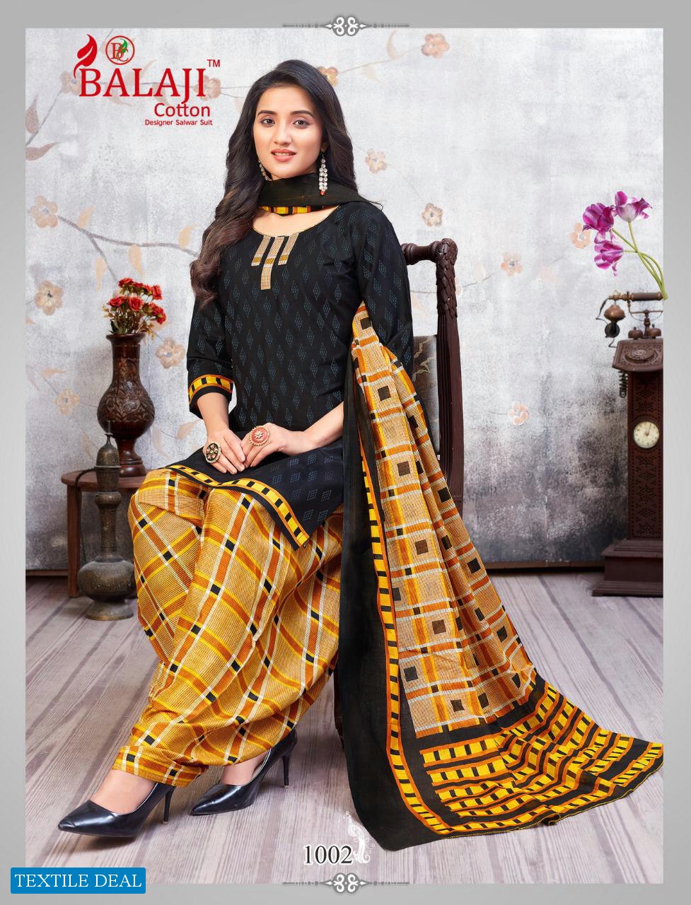 Balaji Sui Dhaga Vol-1 Wholesale Printed Dress Material