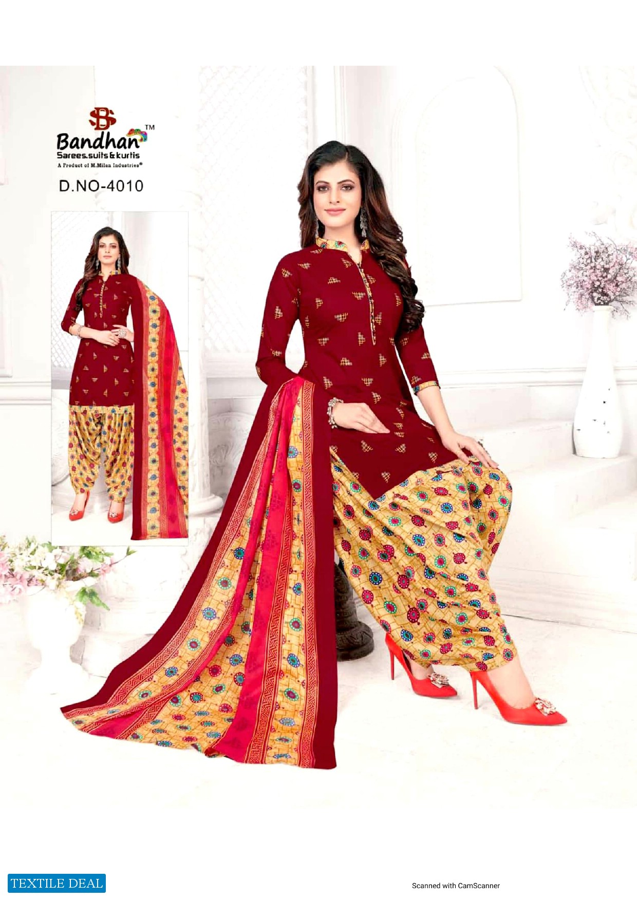 Bandhan Priyalaxmi Vol-4 Wholesale Cotton Dress Catalog