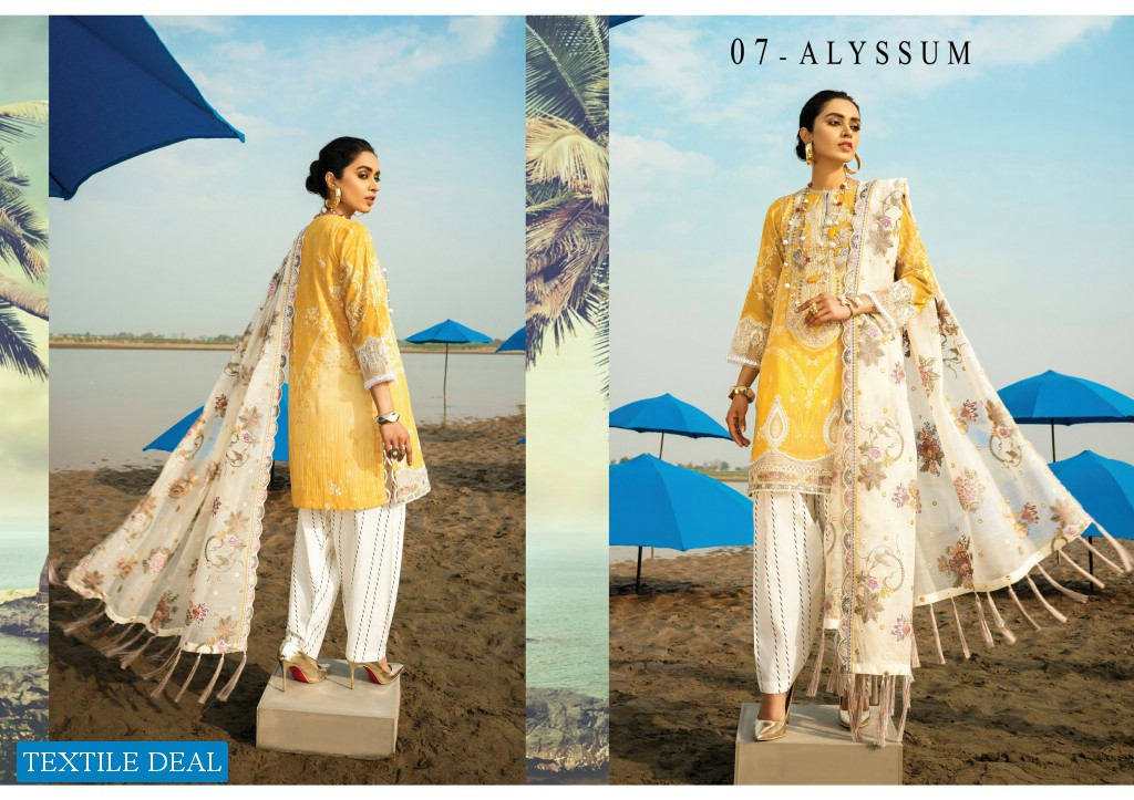 Baroque Lawn 2021 Wholesale Original Pakistani Dress