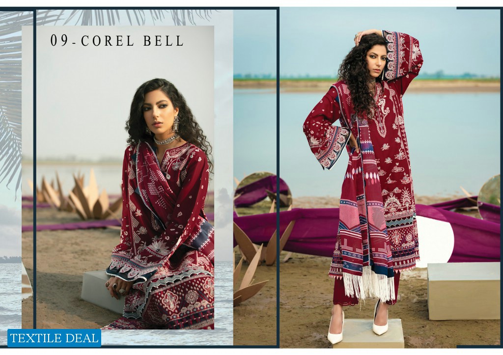 Baroque Lawn 2021 Wholesale Original Pakistani Dress