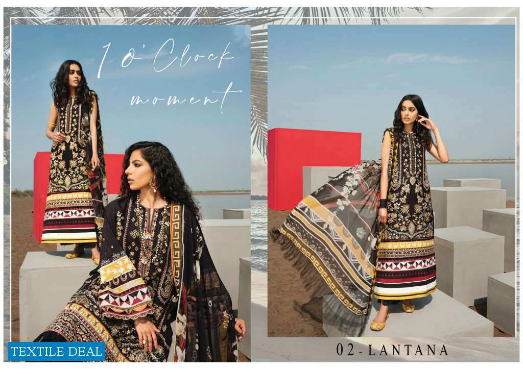 Baroque Lawn 2021 Wholesale Original Pakistani Dress