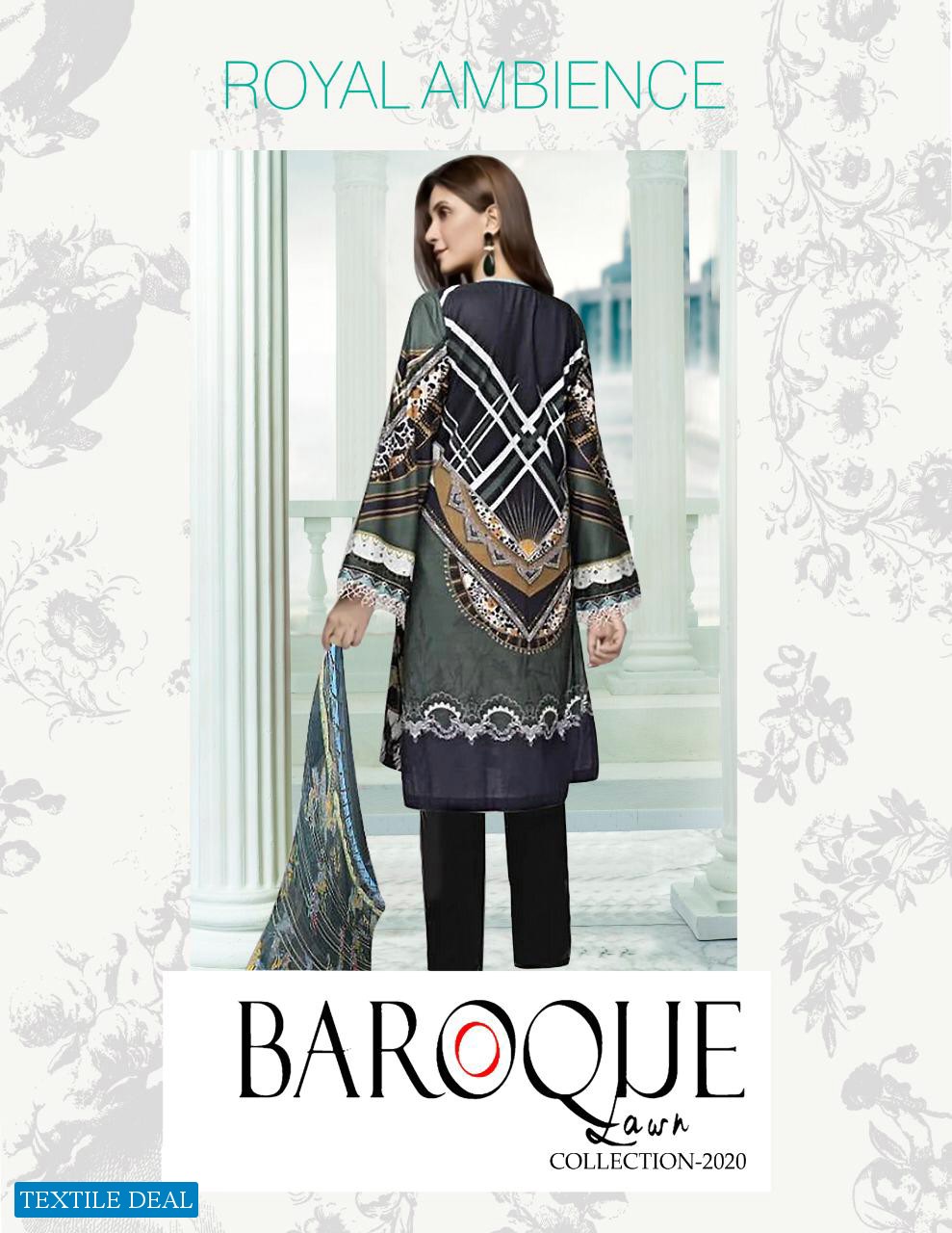 Baroque Vol-1 Wholesale Lawn Cotton Dress Material