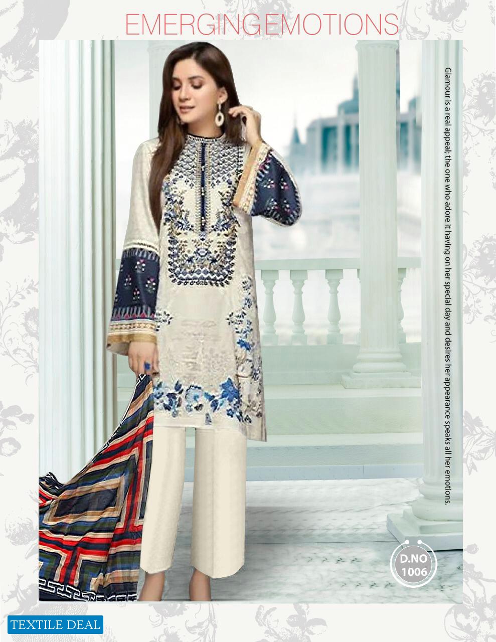 Baroque Vol-1 Wholesale Lawn Cotton Dress Material