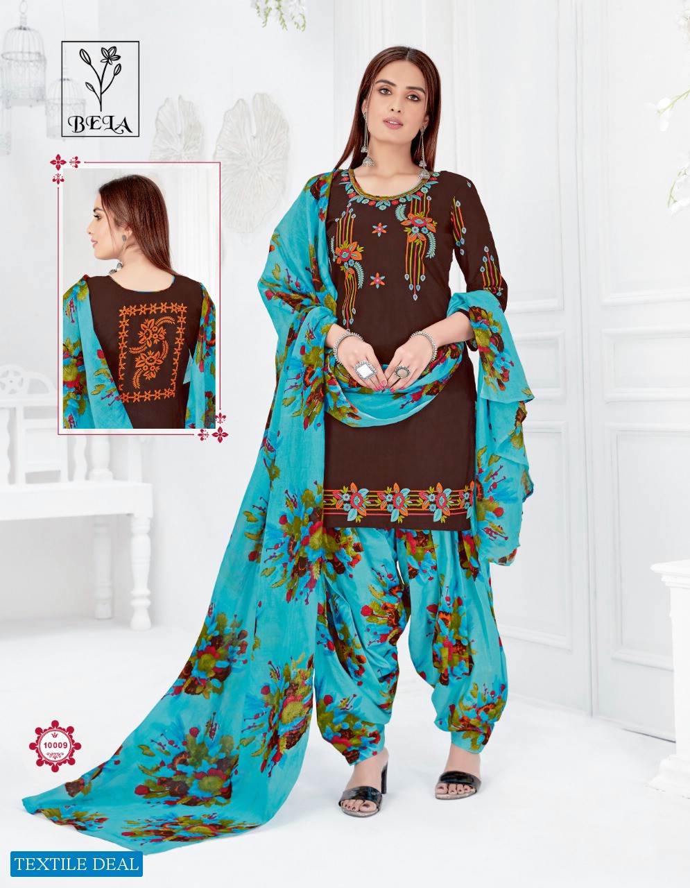 Bela Sona Pari Vol-10 Wholesale Printed Dress Material