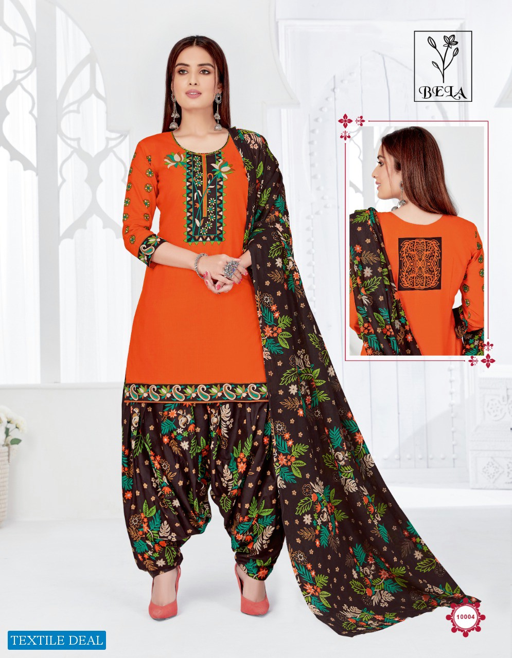 Bela Sona Pari Vol-10 Wholesale Printed Dress Material