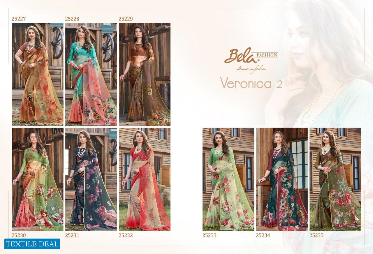 Bela Veronica Vol-2 Rich Look Formal ethnic Saree Collection