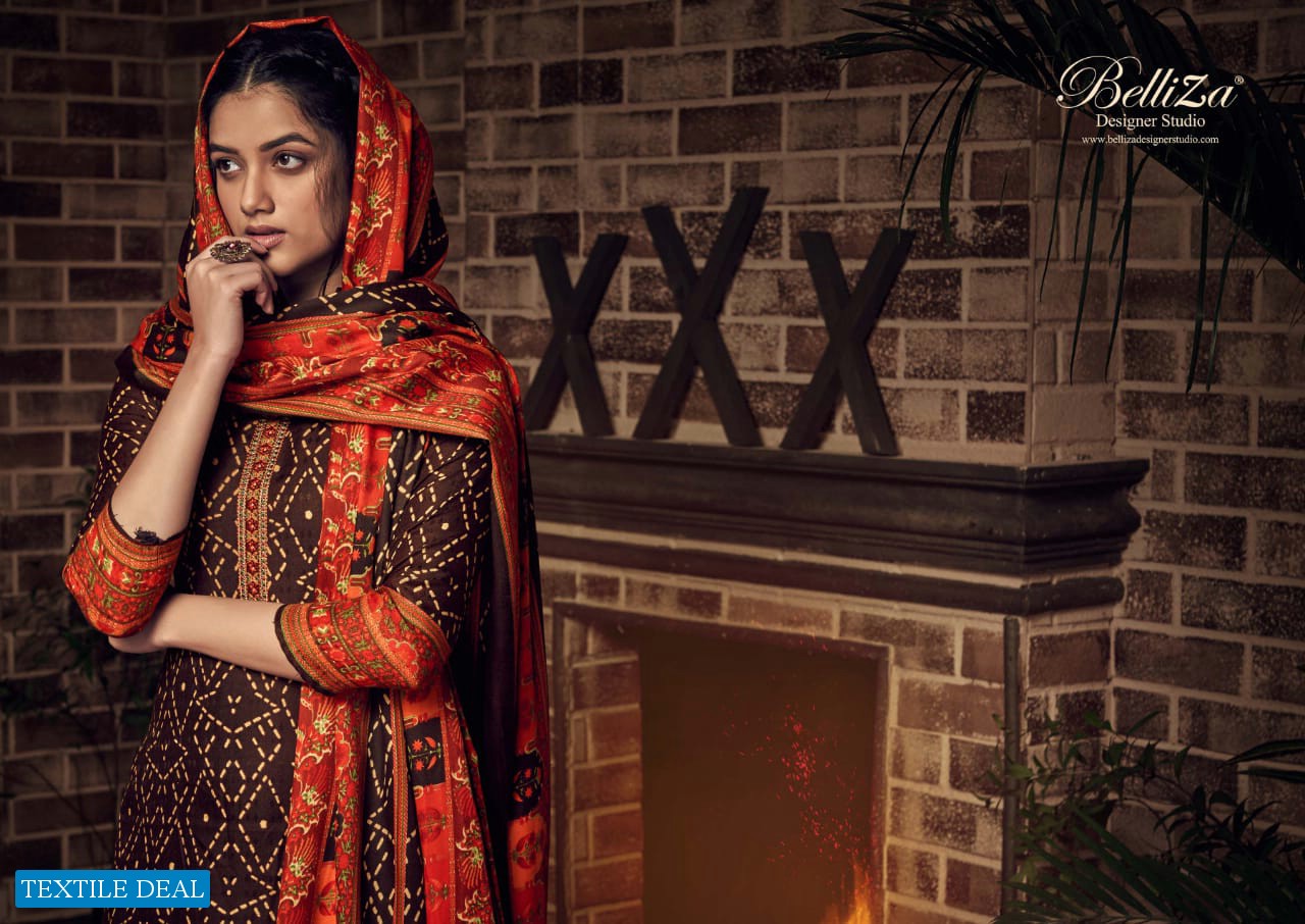 Belliza Desire Wholesale Shopping Pashmina Winter Dress Material