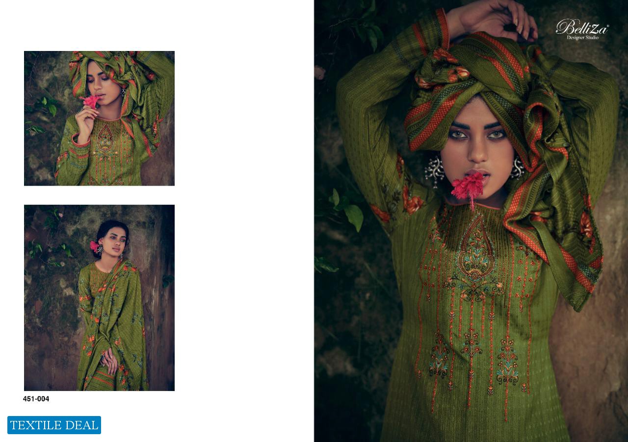 Belliza Riwayat Wholesale Pure Pashmina Wholesale Dress Material