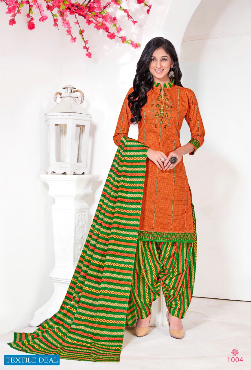 Bindee kudi Patiyala Vol-1 Wholesale Printed Dress Material