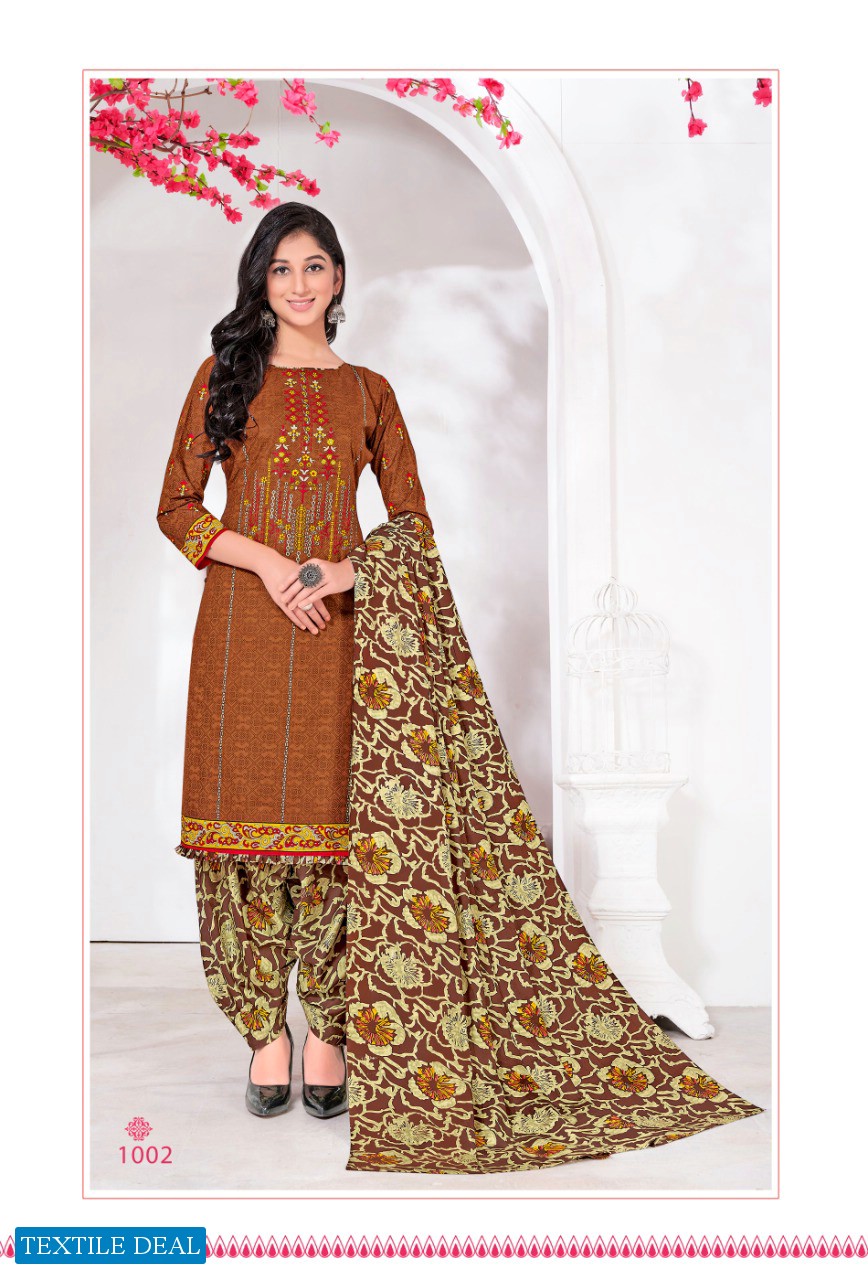 Bindee kudi Patiyala Vol-1 Wholesale Printed Dress Material